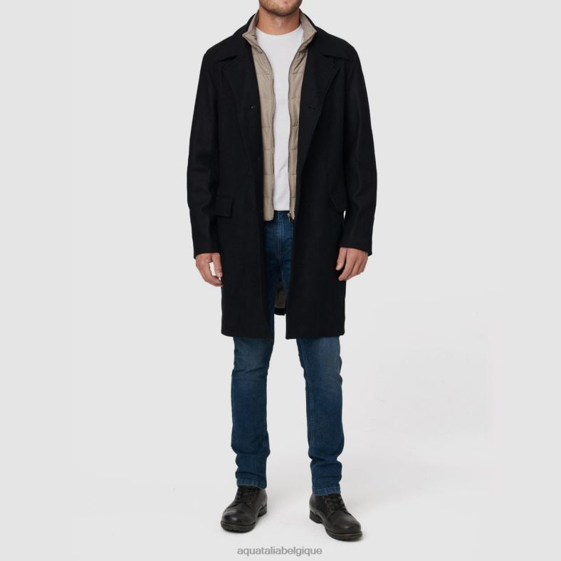 vêtements Aquatalia alex noir Hommes 62Z0T295