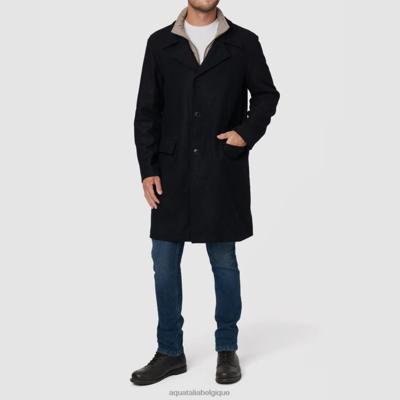 vêtements Aquatalia alex noir Hommes 62Z0T295