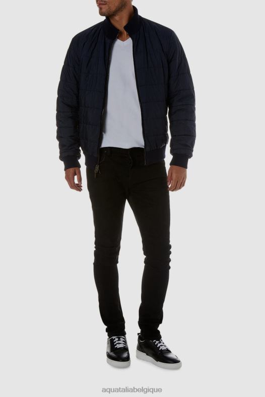 vêtements Aquatalia kévin noir Hommes 62Z0T304