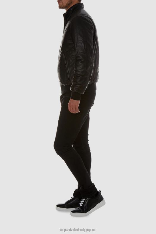 vêtements Aquatalia kévin noir Hommes 62Z0T304
