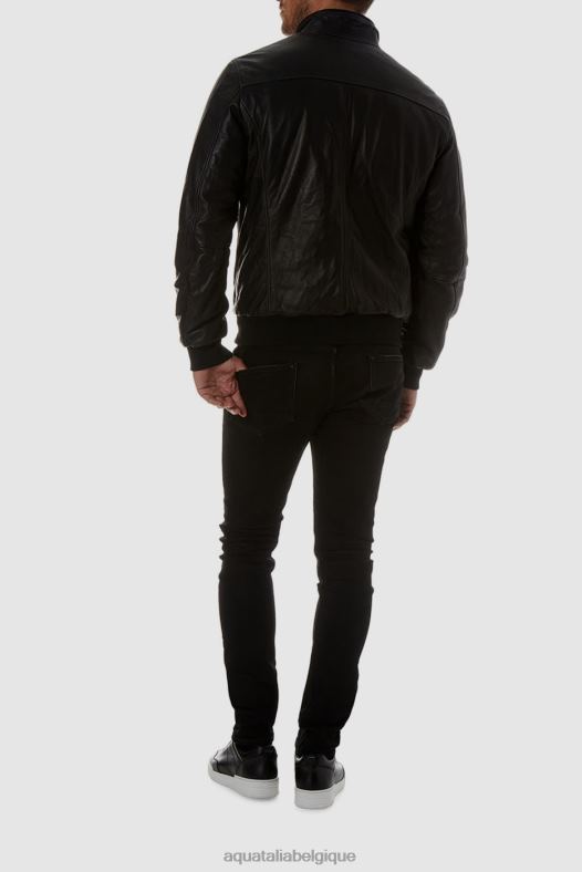 vêtements Aquatalia kévin noir Hommes 62Z0T304