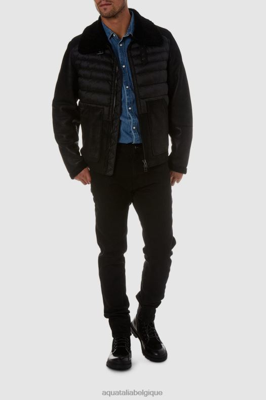 vêtements Aquatalia lombardie noir Hommes 62Z0T307