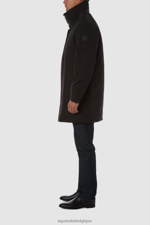 vêtements Aquatalia pablo noir Hommes 62Z0T311