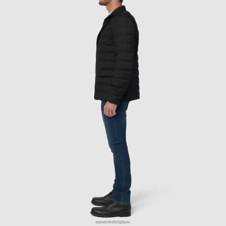 vêtements Aquatalia siviglia noir Hommes 62Z0T314