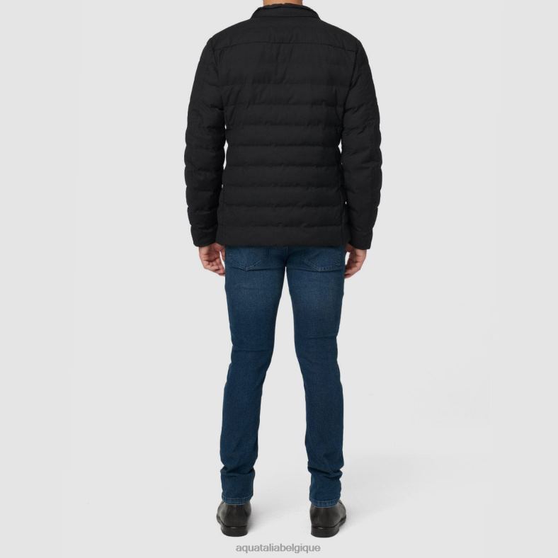 vêtements Aquatalia siviglia noir Hommes 62Z0T314