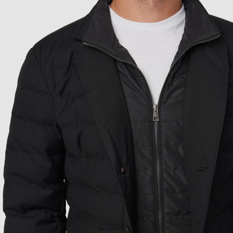 vêtements Aquatalia siviglia noir Hommes 62Z0T314