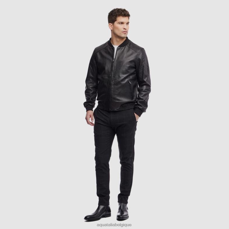 vêtements Aquatalia torres noir Hommes 62Z0T294
