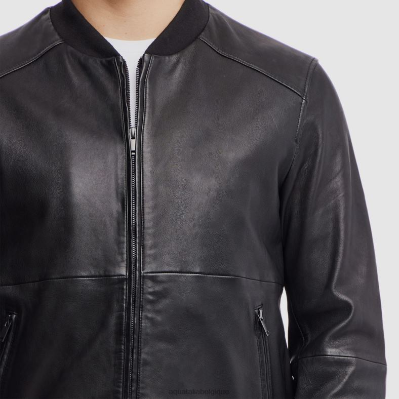 vêtements Aquatalia torres noir Hommes 62Z0T294