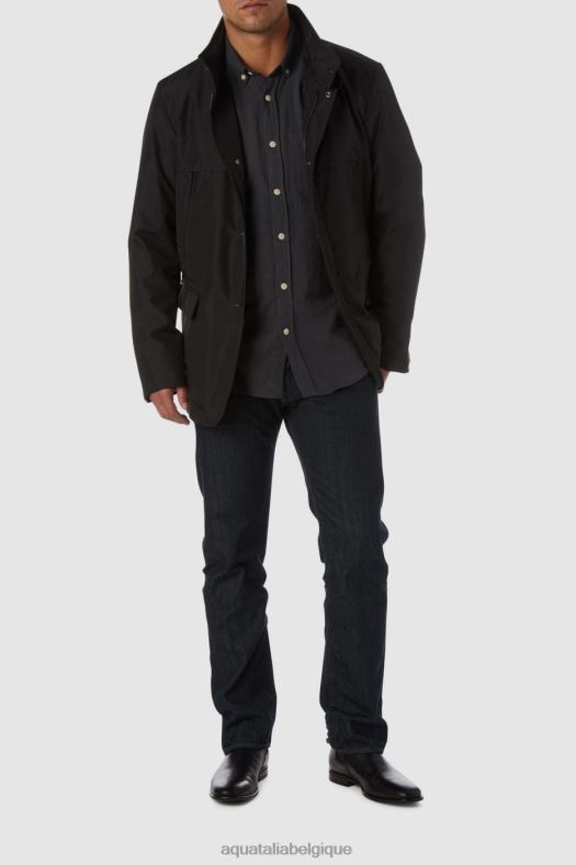 vêtements Aquatalia viens noir Hommes 62Z0T298