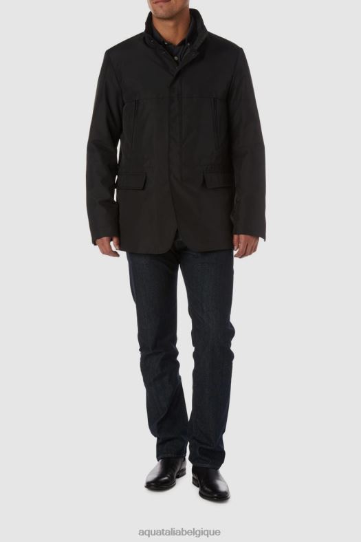 vêtements Aquatalia viens noir Hommes 62Z0T298
