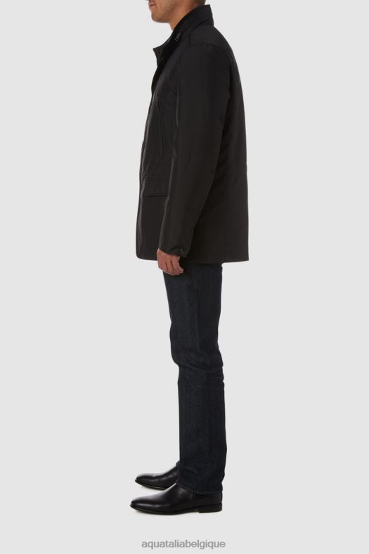 vêtements Aquatalia viens noir Hommes 62Z0T298