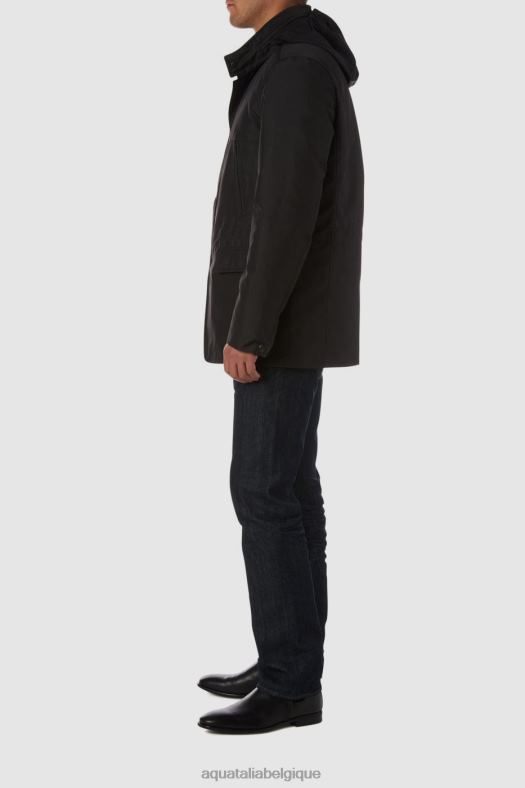 vêtements Aquatalia viens noir Hommes 62Z0T298