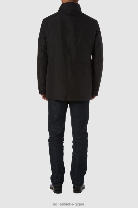 vêtements Aquatalia viens noir Hommes 62Z0T298
