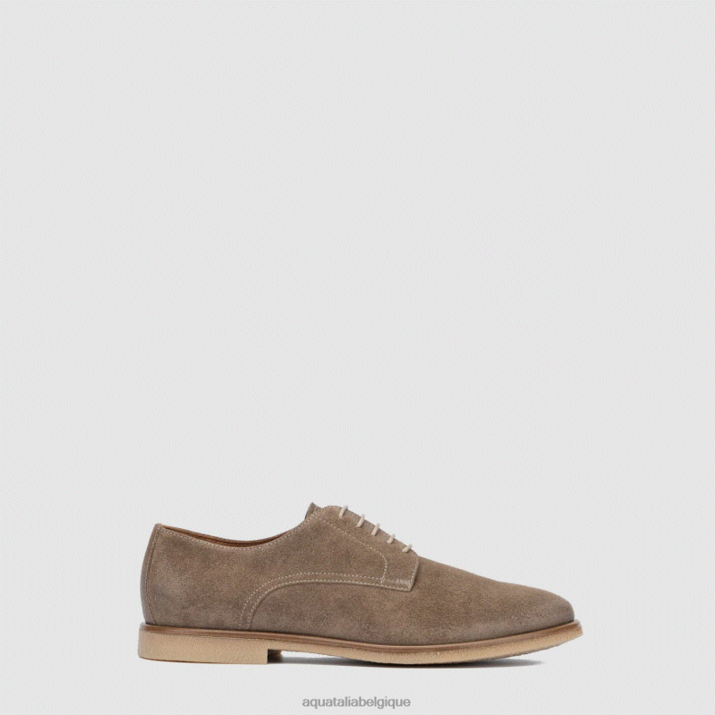 chaussures Aquatalia silvio taupe foncé Hommes 62Z0T235
